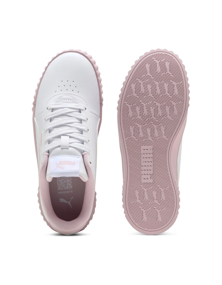 Junior Girls Carina 30 Cutie - White-Rose Mauve