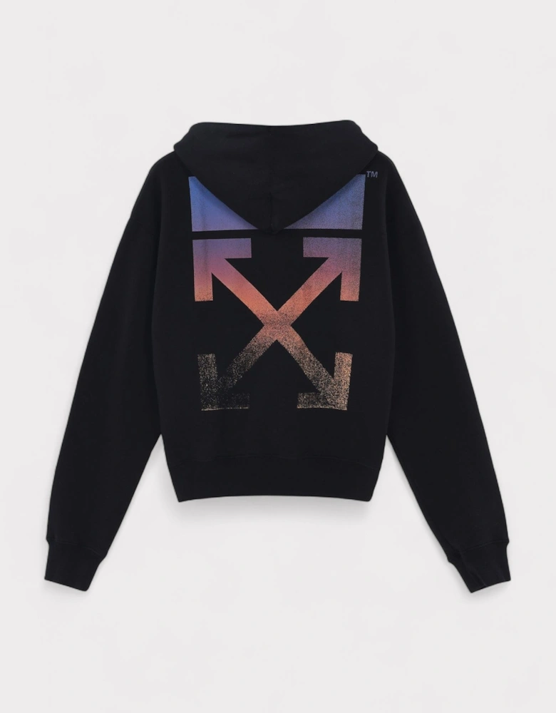 FW21 Degrade Arrow Hoodie Black