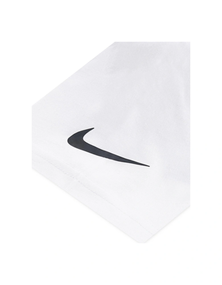 Kids Boys Sportwear Swoosh S/s T-shirt - White