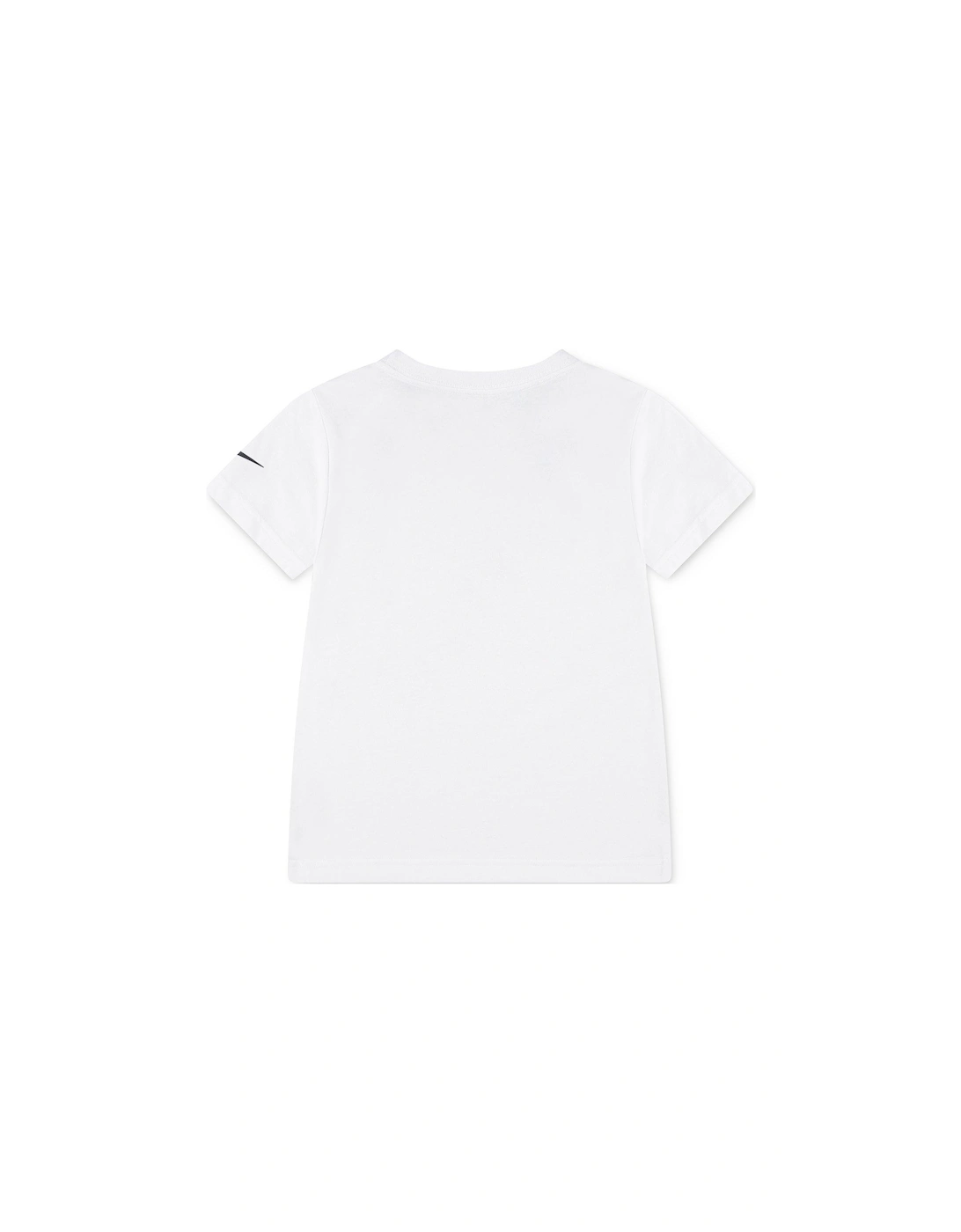 Kids Boys Sportwear Swoosh S/s T-shirt - White