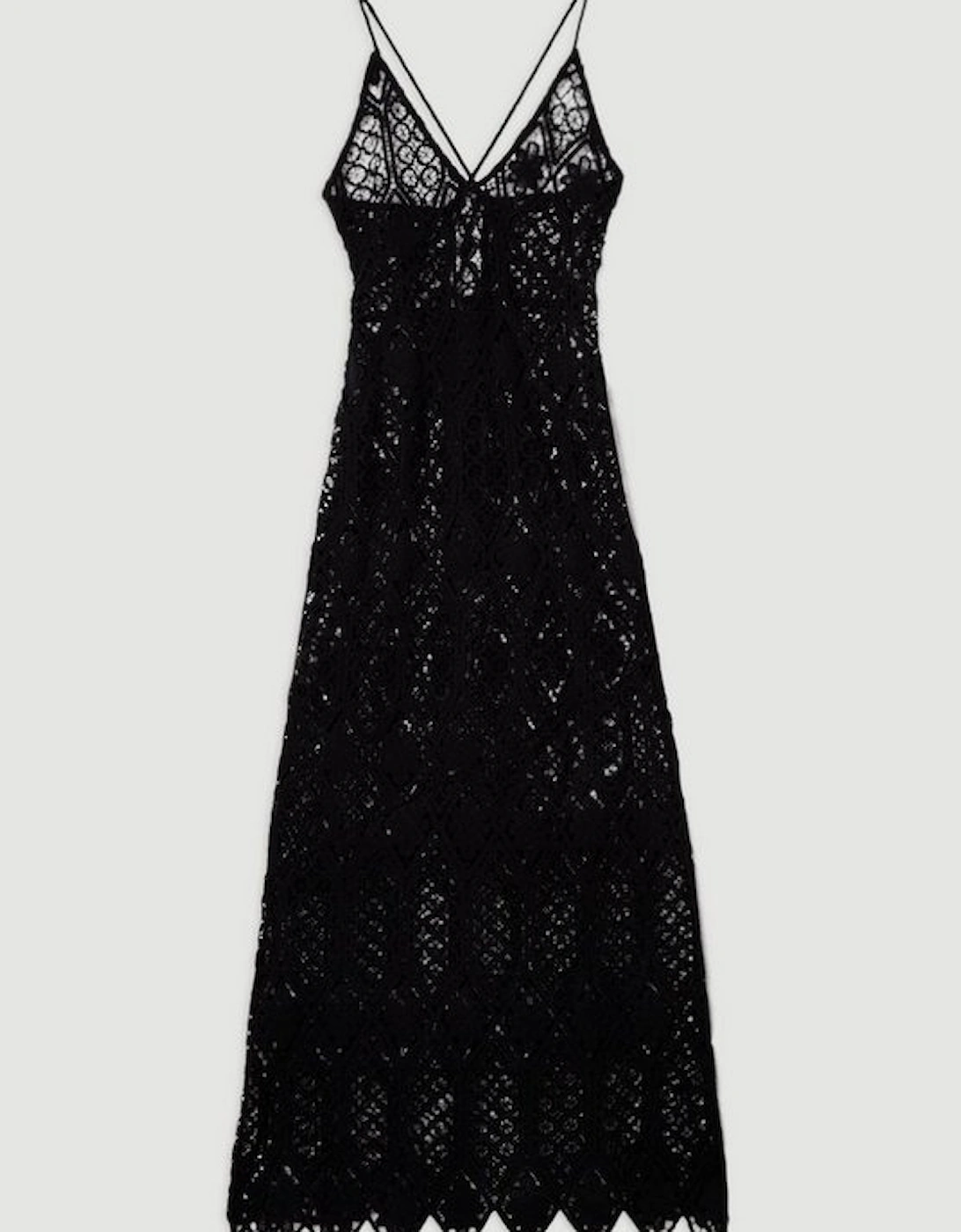 Beach Crochet Maxi Dress