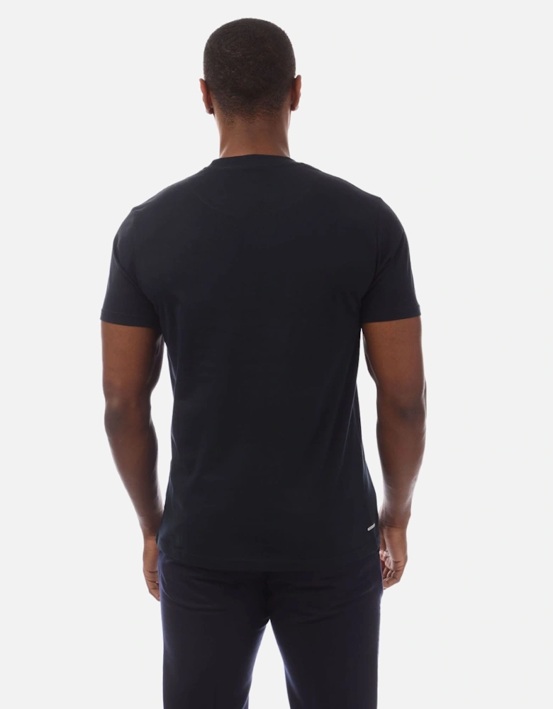 Mens Crossword Colour Block T-Shirt
