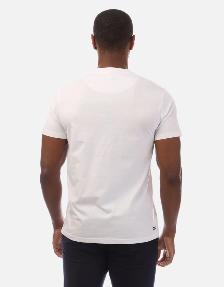 Mens Crossword Colour Block T-Shirt
