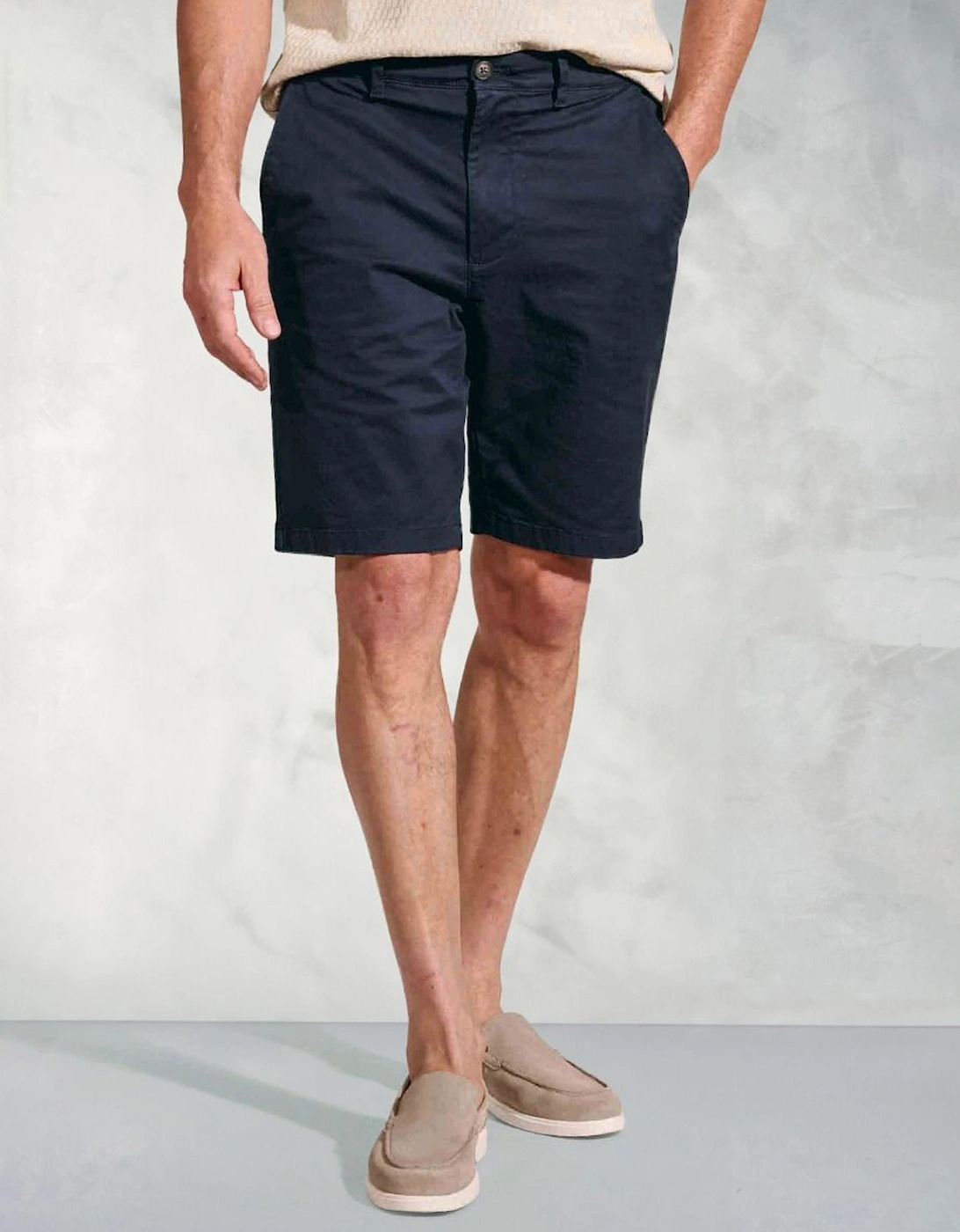 Men's Leo Chino Shorts Midnight, 4 of 3