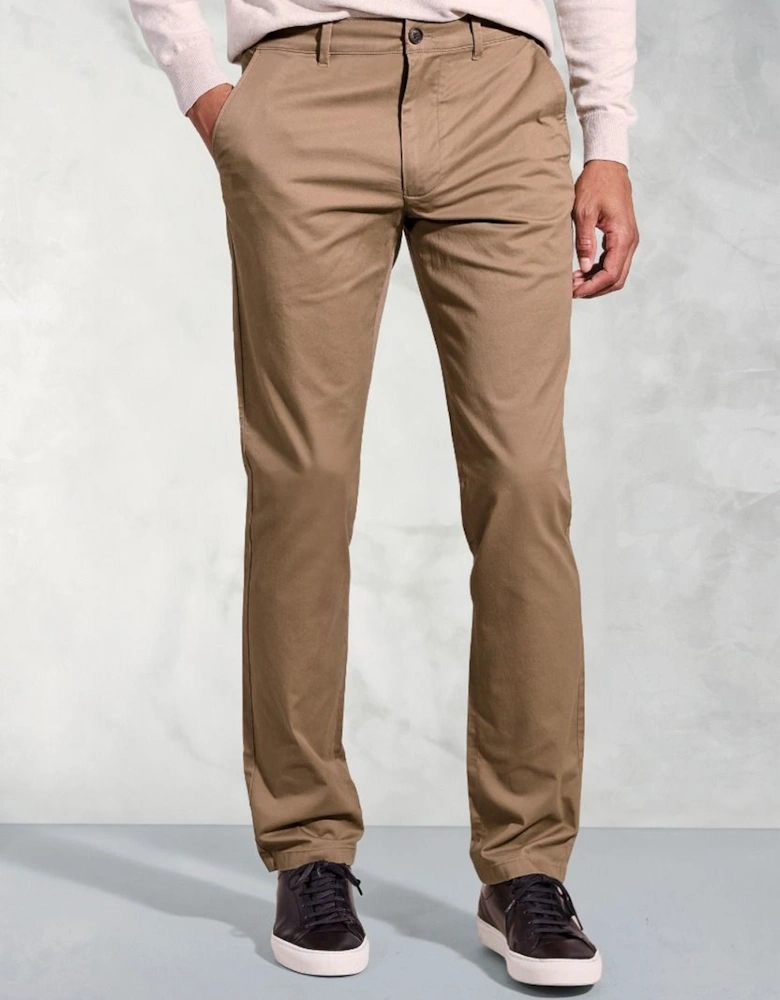 Men's Leo Slim Fit Chino Tan
