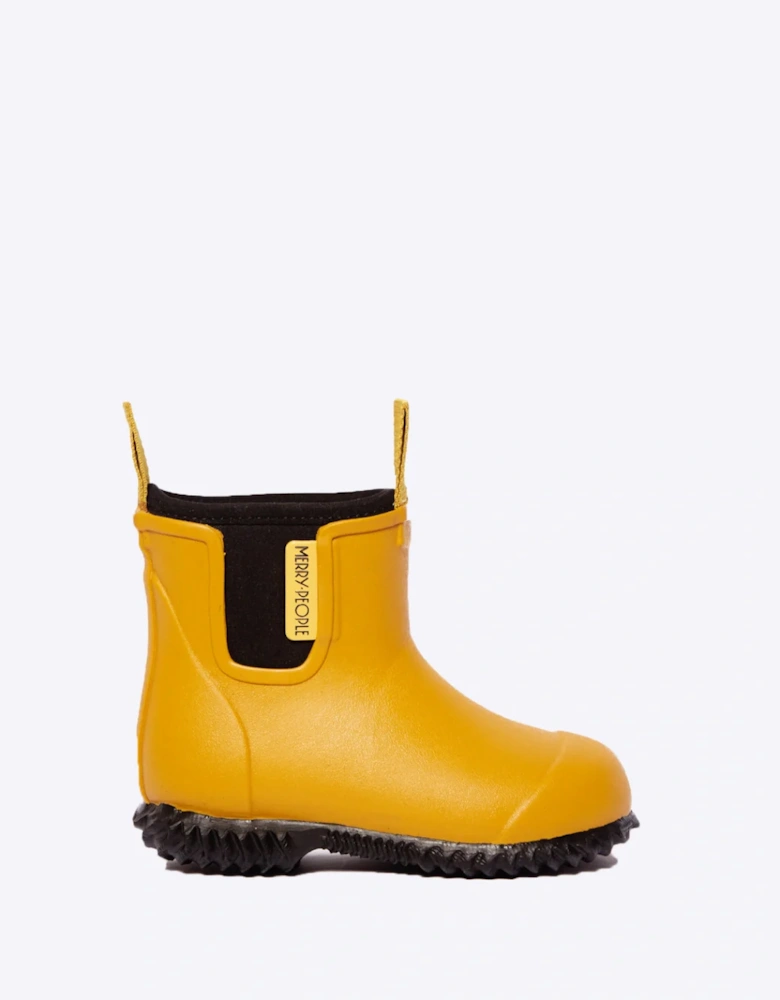 Kids Bobbi Wellington Boot Mustard