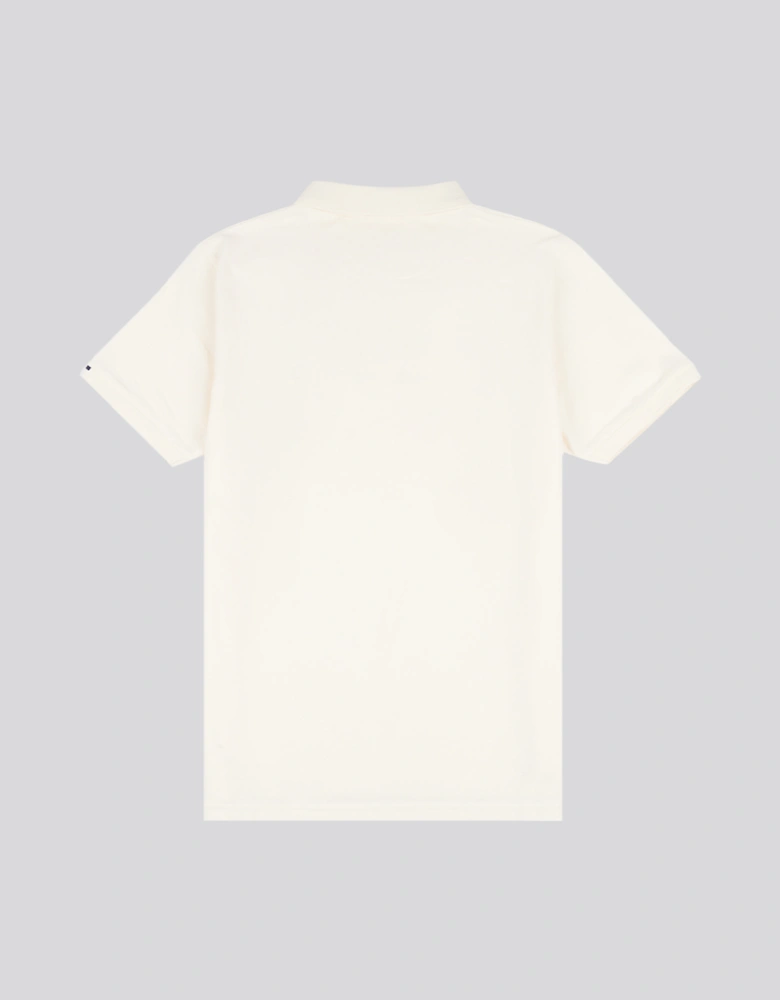 U S Polo Assn Men's DHM Pique Polo Whisper White
