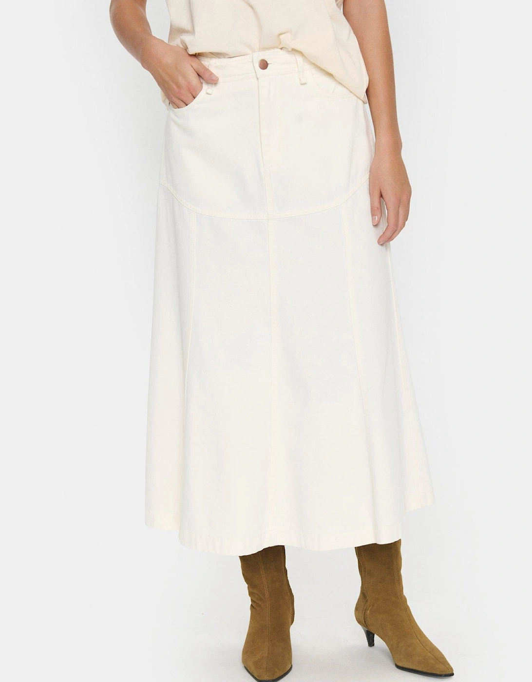 Joann Skirt - White, 2 of 1