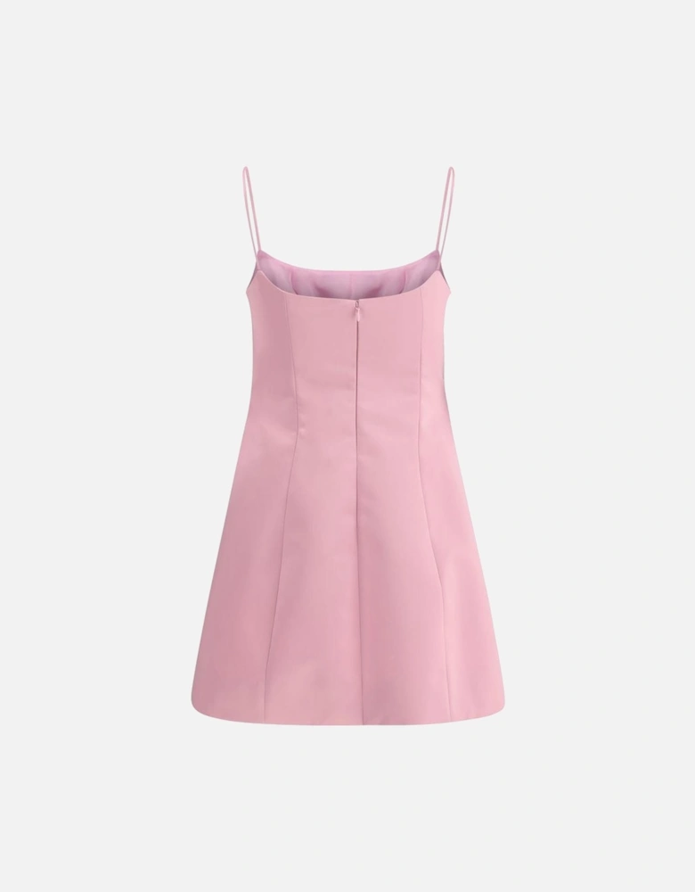 Duchesse Satin Sleeveless Short Dress Women - Multicolor Dresses