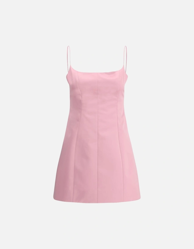Duchesse Satin Sleeveless Short Dress Women - Multicolor Dresses