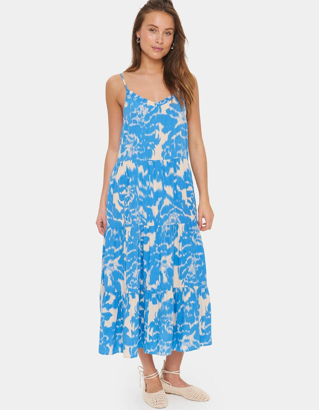 Eda Maxi Dress - Blue, 2 of 1