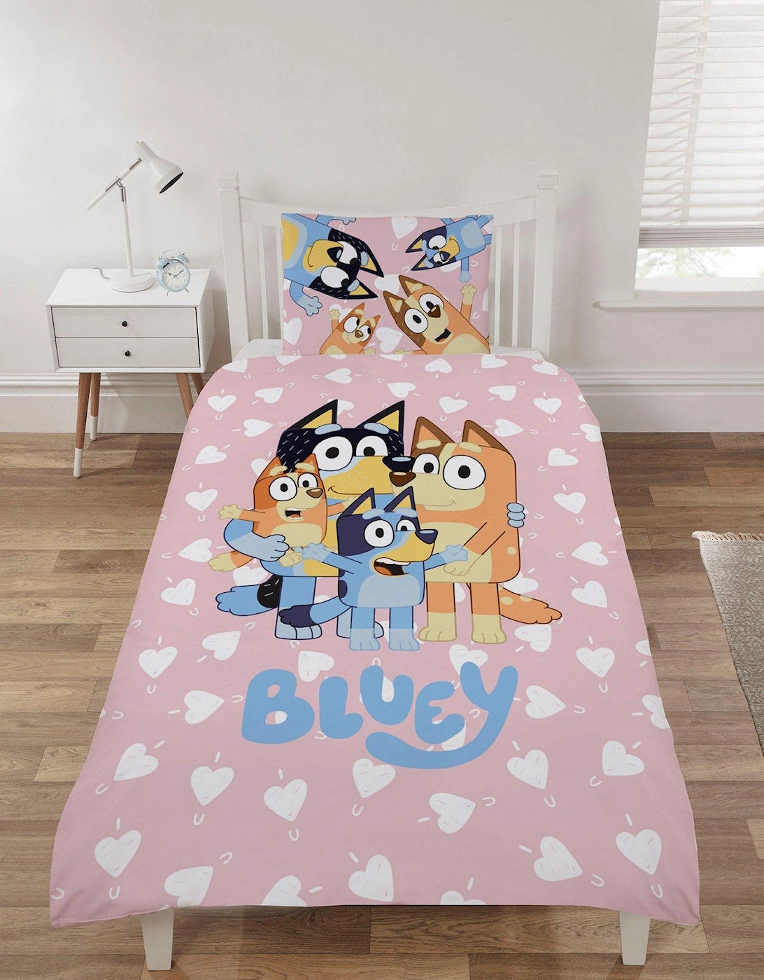I Love U Cotton Panel Duvet, 2 of 1