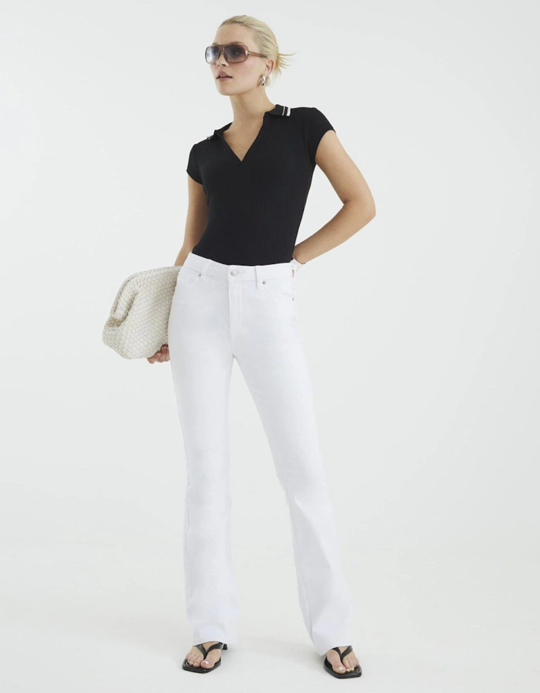 Mid Rise Bootcut Jeans