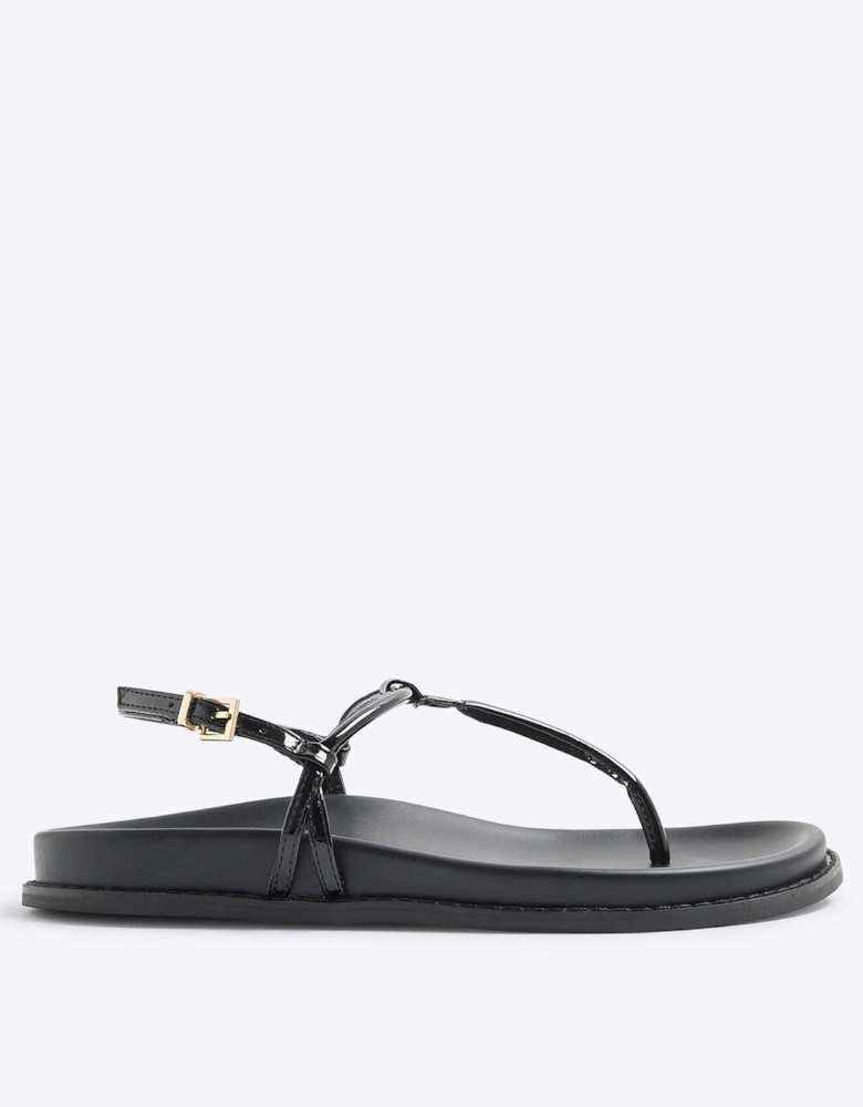 Toe Thong Footbed Sandals