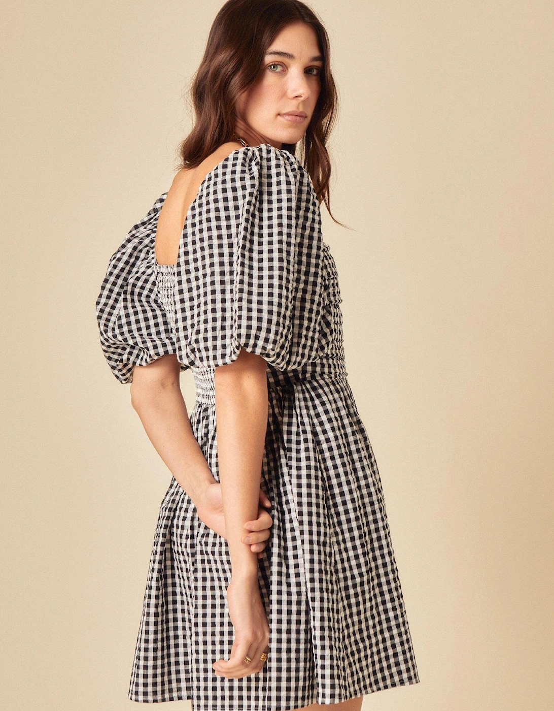 Nova Mini Dress - Black