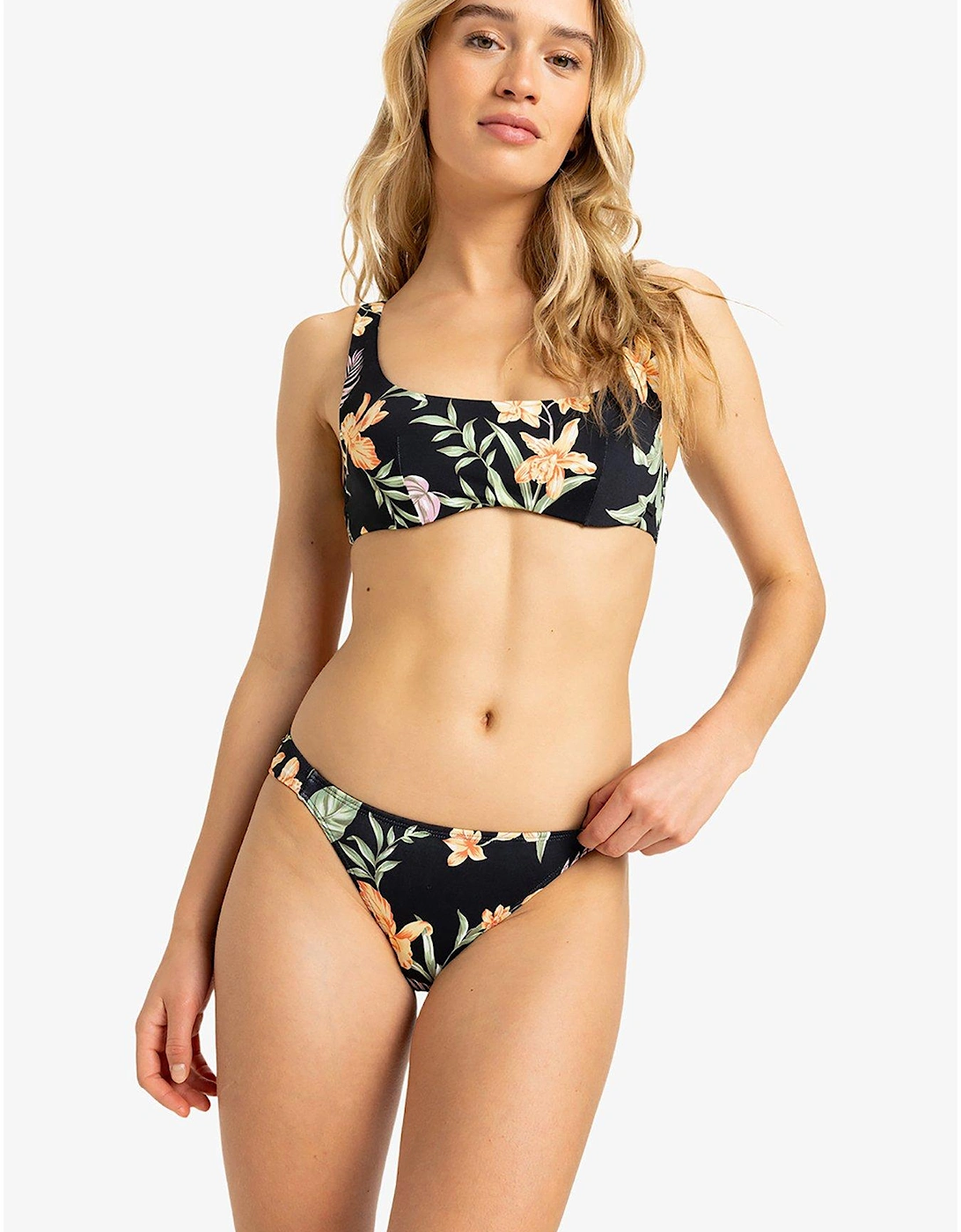 Womens Beach Classics Moderate Basic Pant Separate Bottom Swimsuit - Black, 2 of 1