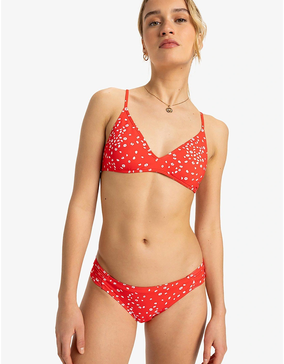 Womens Beach Classics Moderate Basic Pant Separate Bottom Swimsuit - Red, 2 of 1