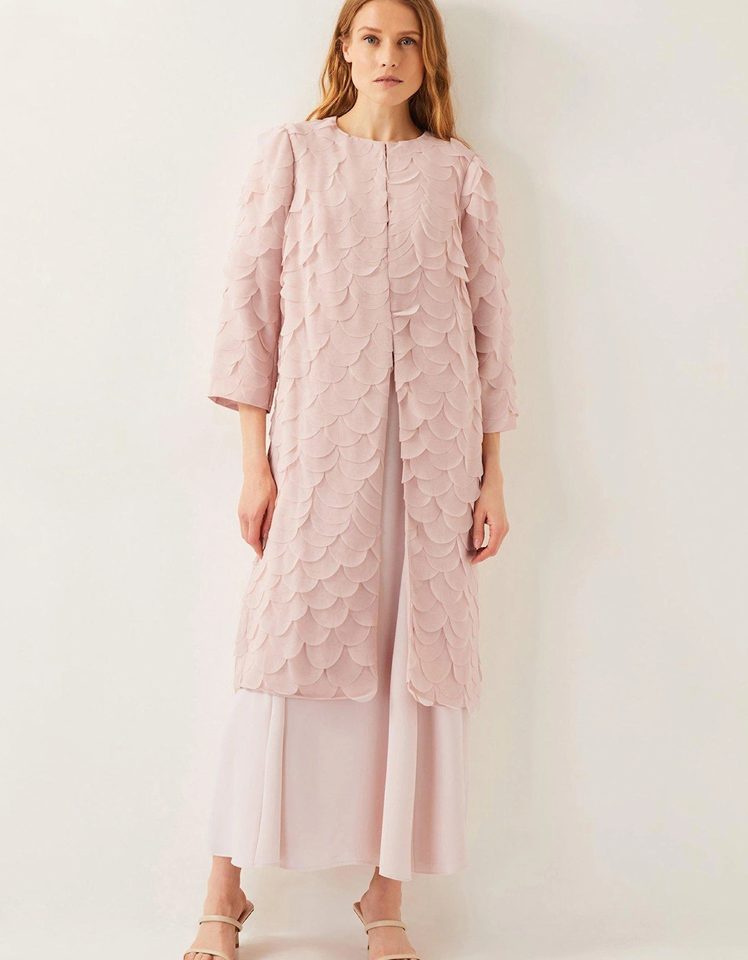 Elora Duster Coat - Pink, 2 of 1