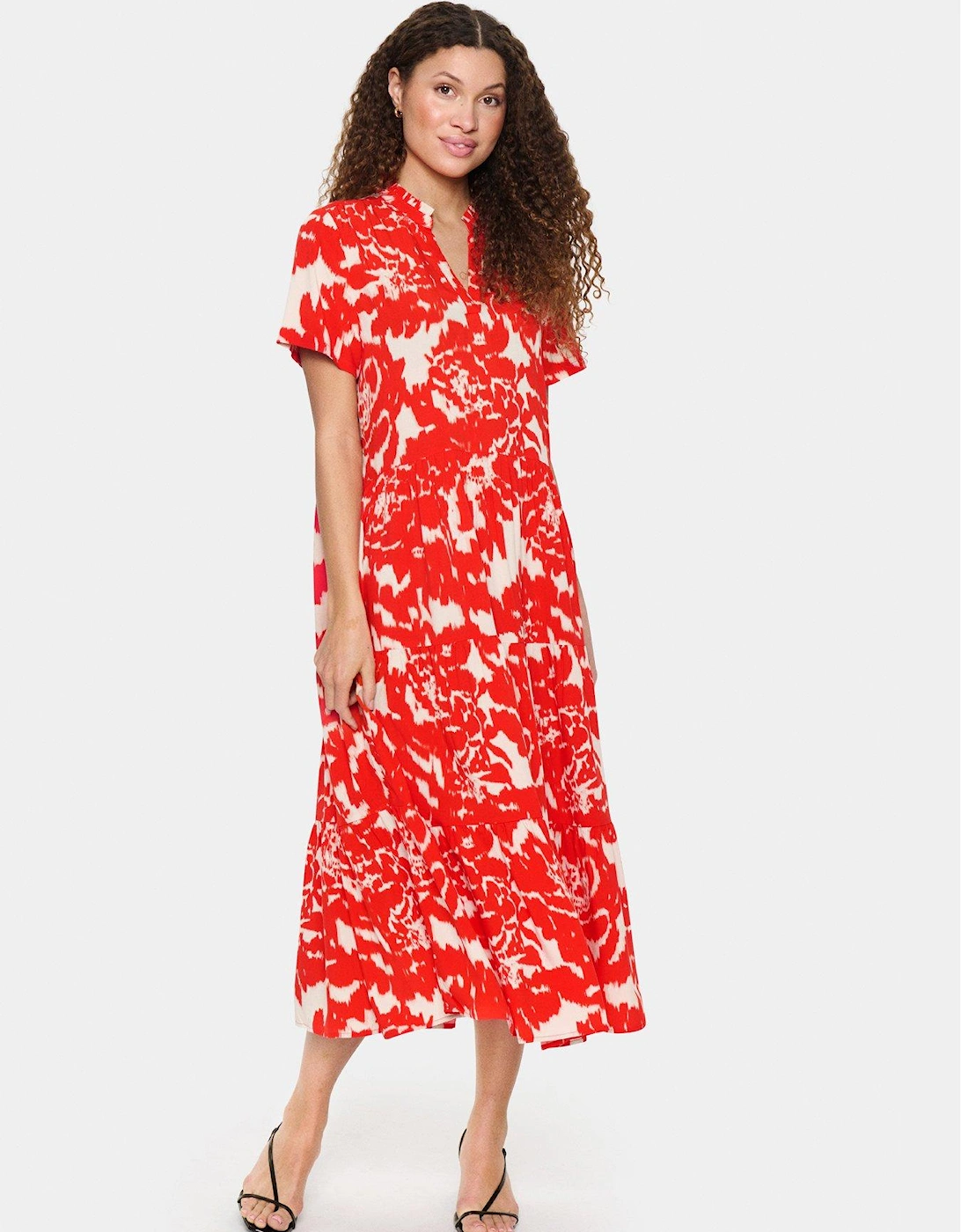 Eda Dress - Red, 2 of 1