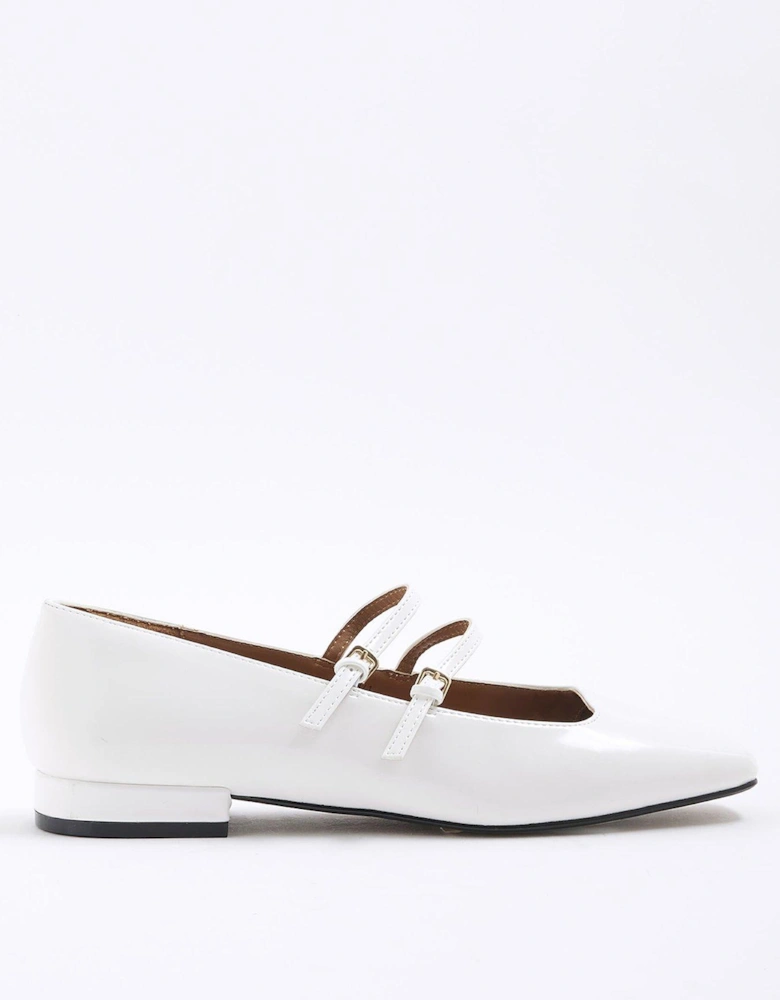 Square Toe Mary Jane Shoes