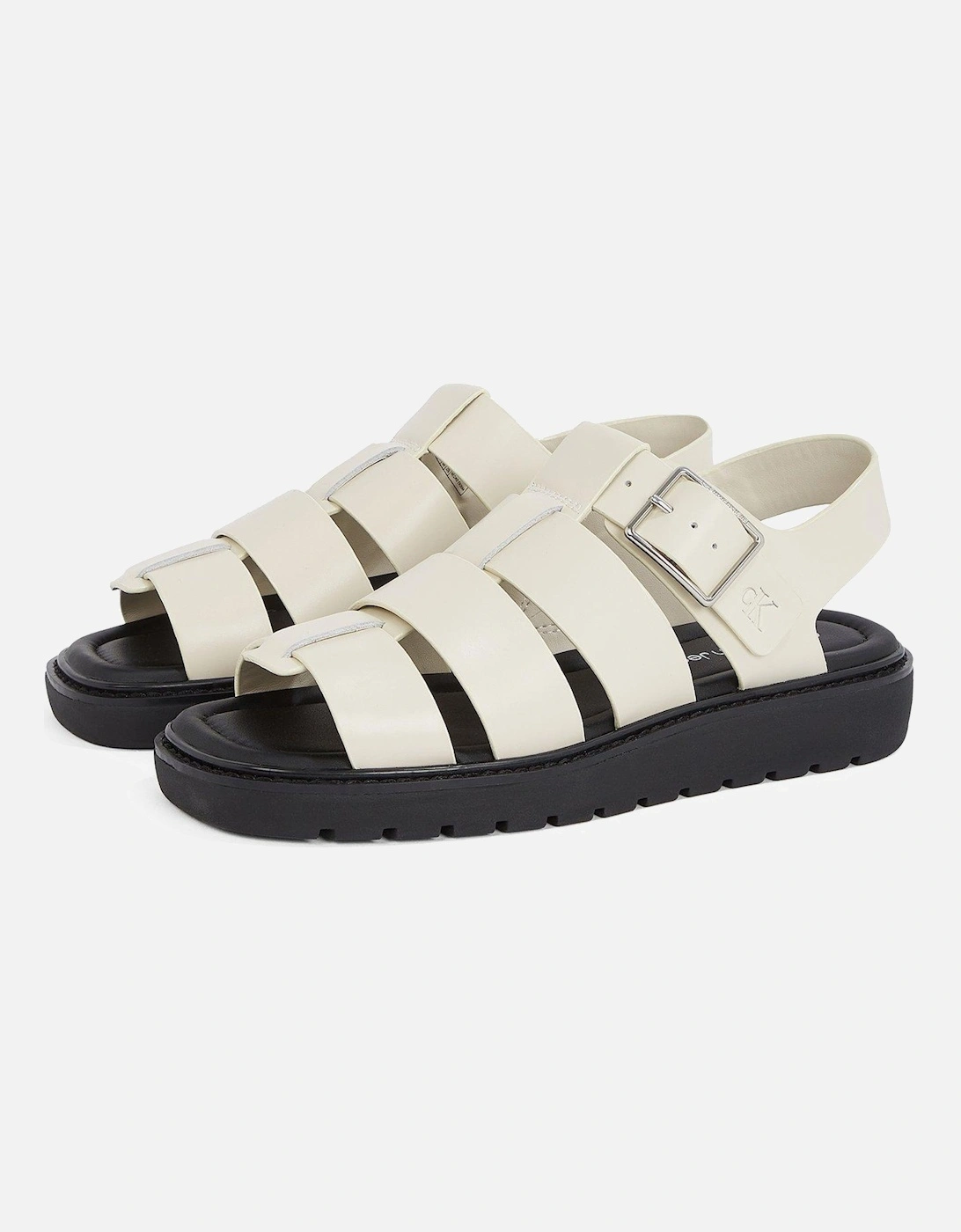 Fisherman Strap Sandal - White, 2 of 1