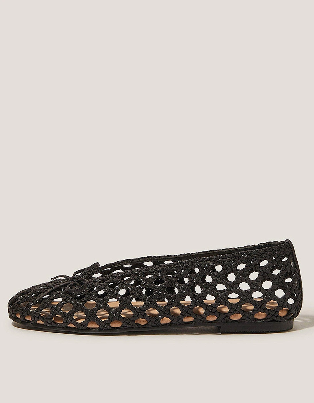 Betsy Weave Ballet Flats - Black, 2 of 1