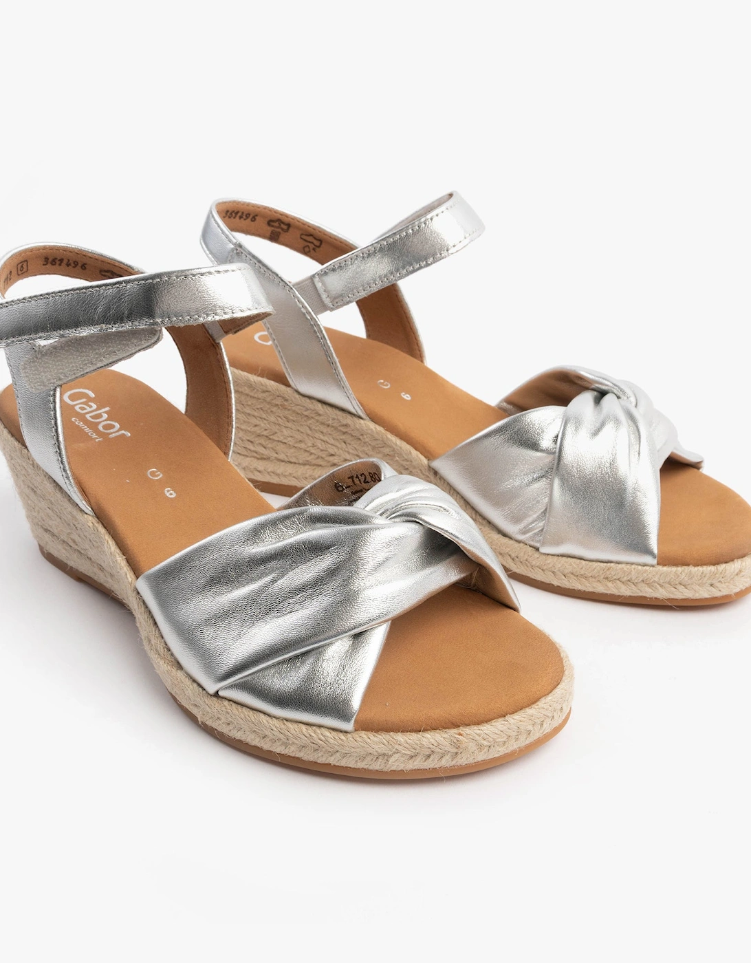MOON Womens Sandals Silver