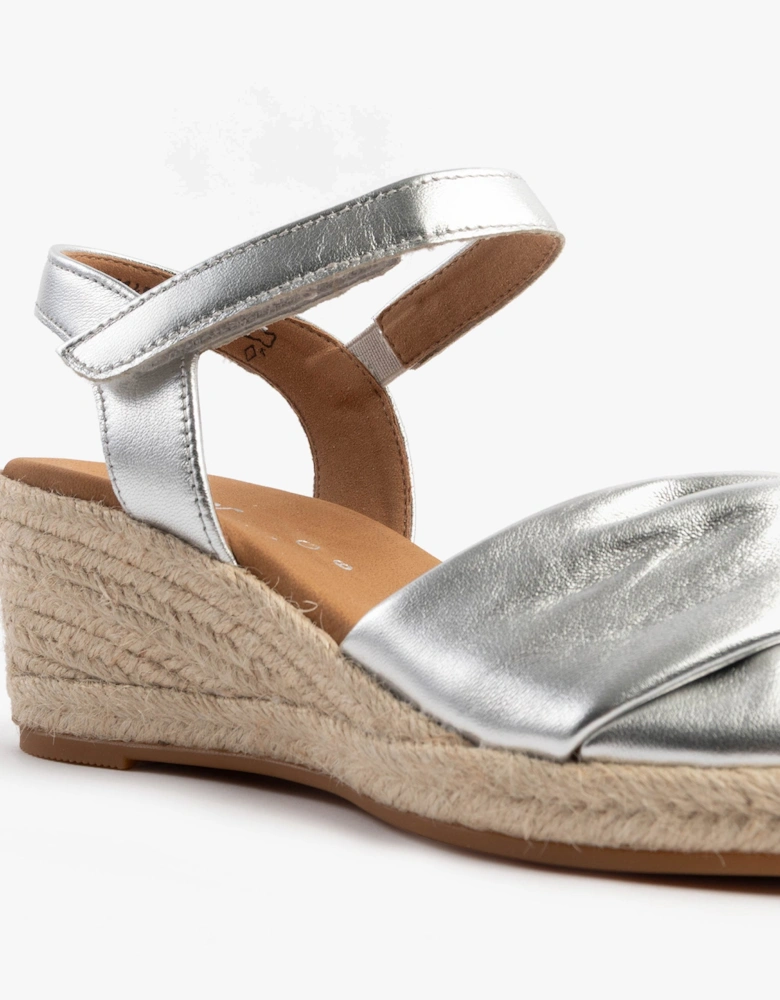 MOON Womens Sandals Silver