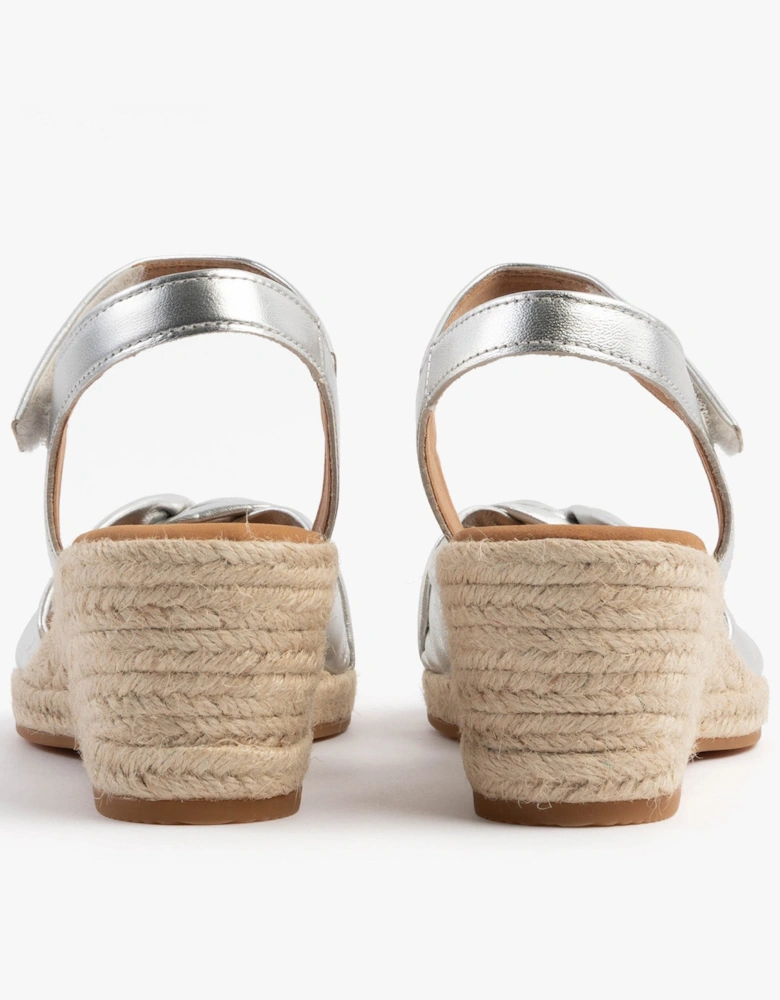 MOON Womens Sandals Silver
