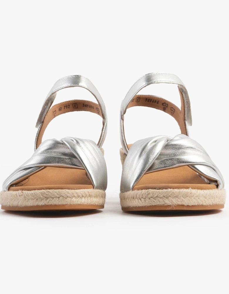 MOON Womens Sandals Silver