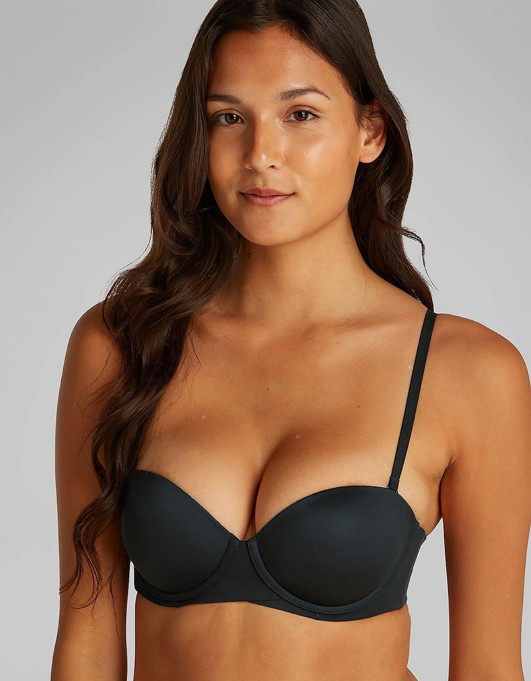 Perfectly Fit Push Up Strapless Bra - Black, 2 of 1