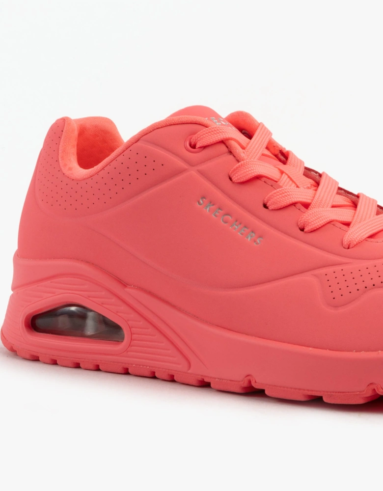 UNO - STAND ON AIR Womens Trainers Coral