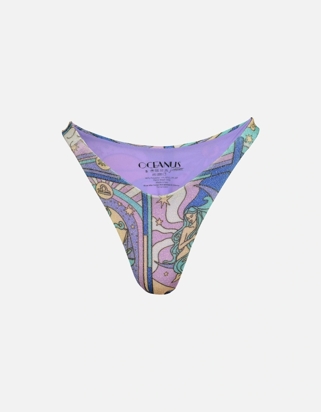 Hester Slip On Multi-Coloured Bikini Bottoms