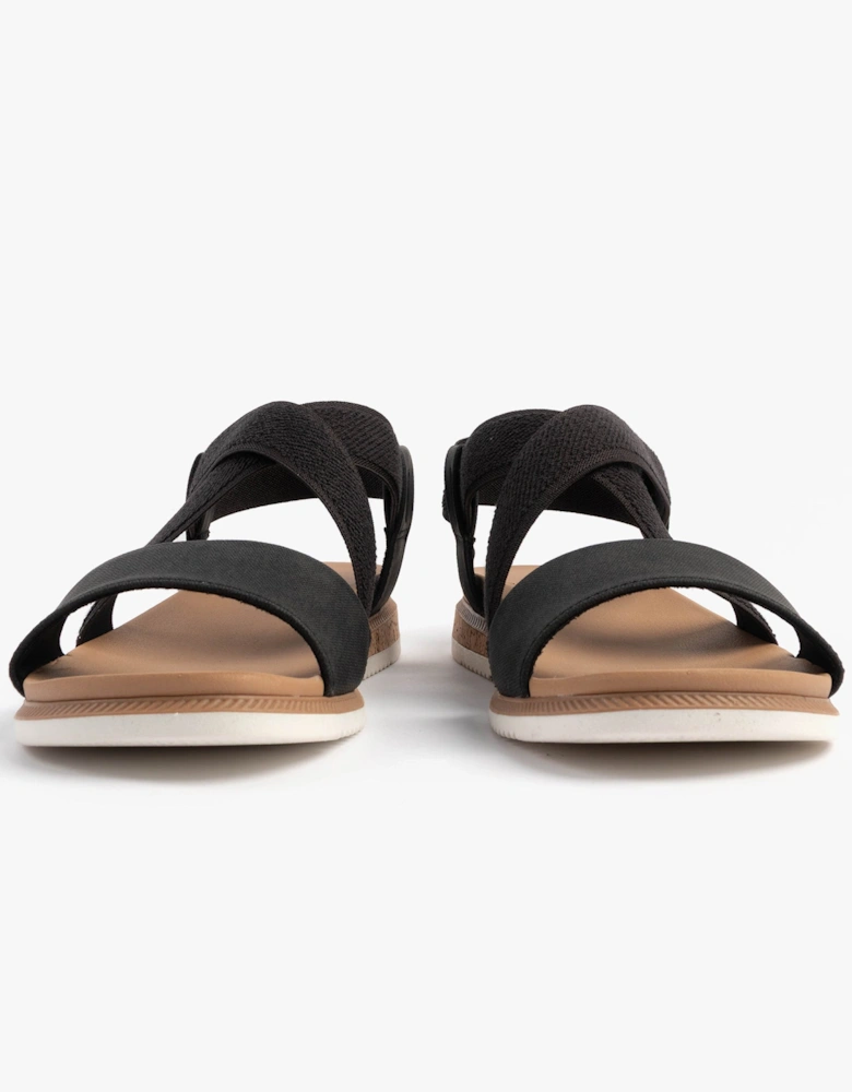 BOBS DESERT KISS LOW Womens Sandals Black