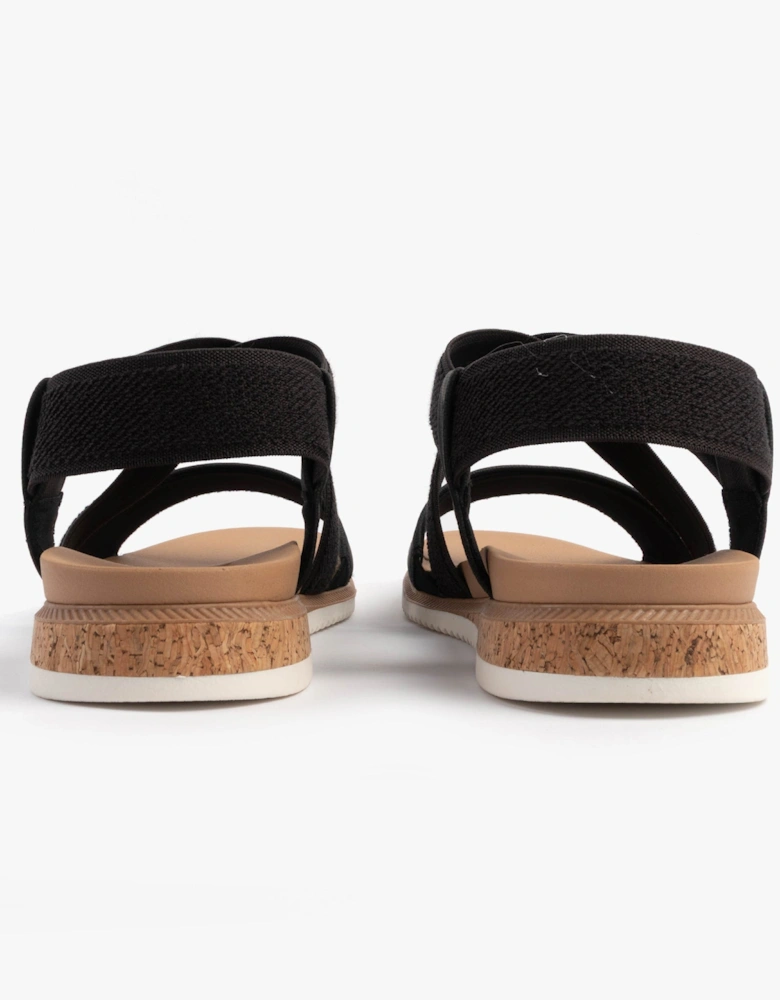BOBS DESERT KISS LOW Womens Sandals Black