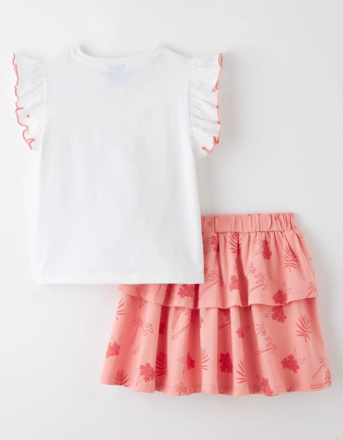 Moana T-Shirt And Skirt Set