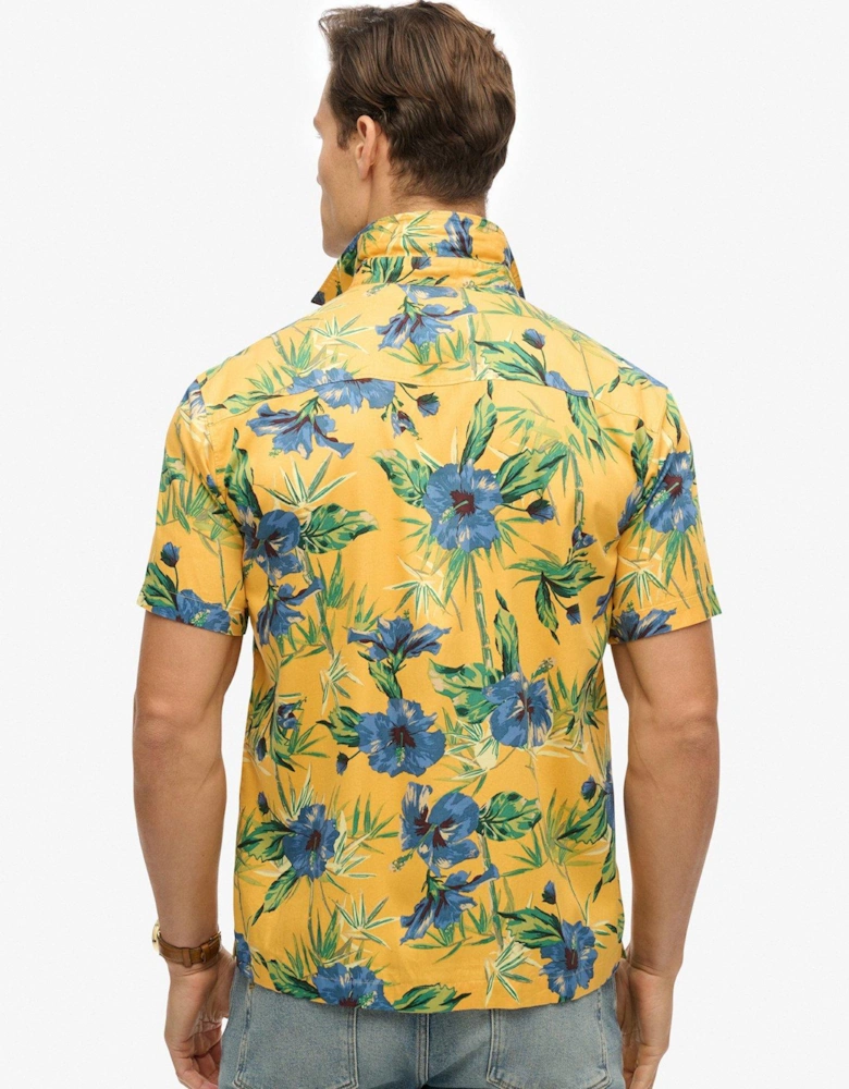 Hawaiian Print Short Sleeve Shirt - Multi