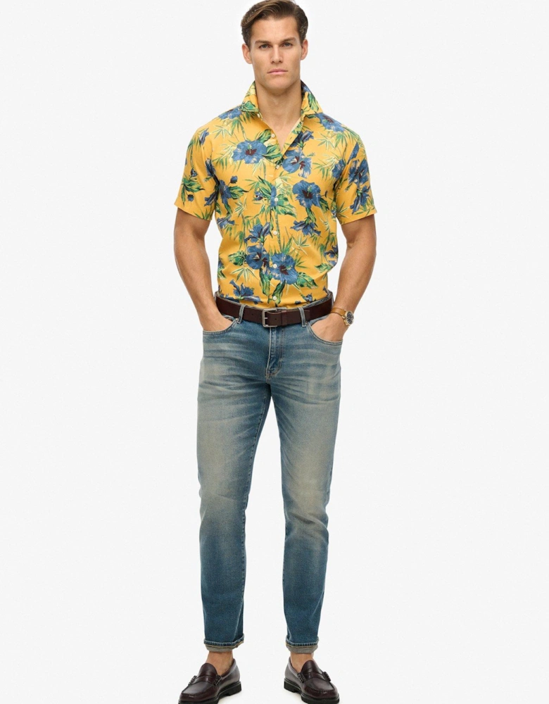 Hawaiian Print Short Sleeve Shirt - Multi