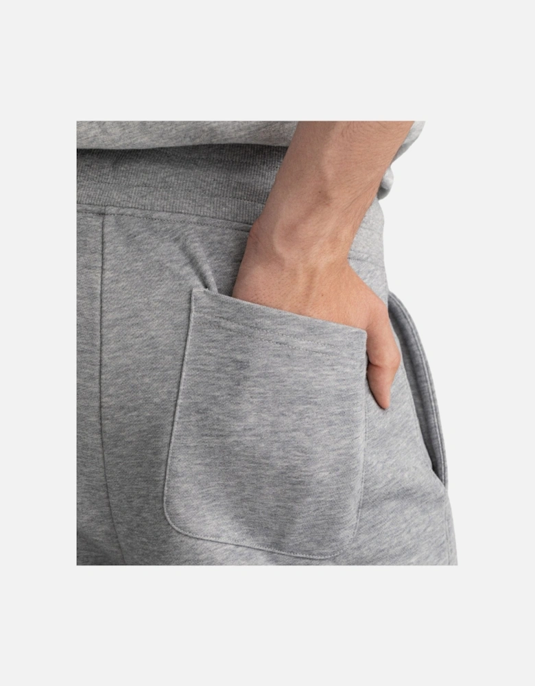 Shield Drawstring Sweat Shorts Cotton Regular Fit Summer Half Pants