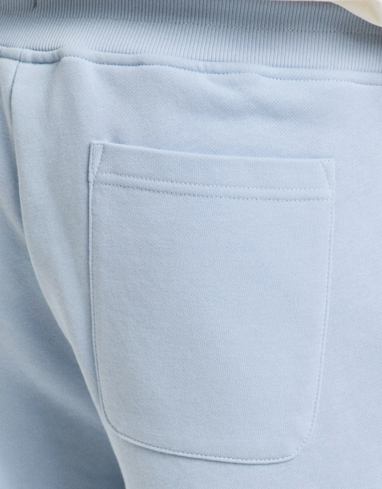 Shield Drawstring Sweat Shorts Cotton Regular Fit Summer Half Pants