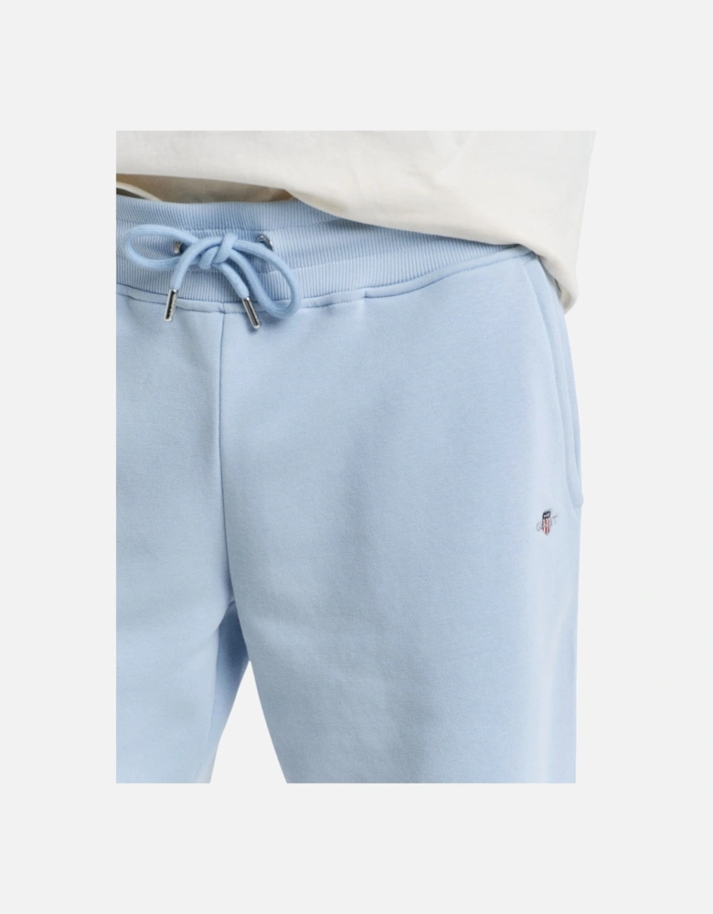 Shield Drawstring Sweat Shorts Cotton Regular Fit Summer Half Pants