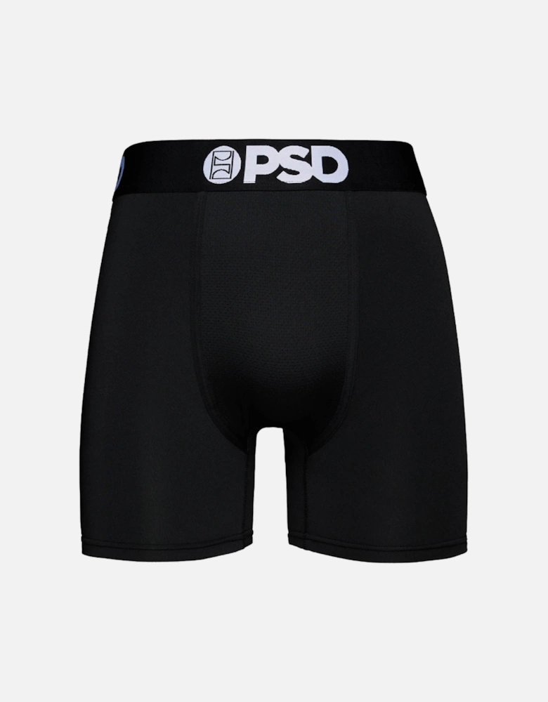 Men's Black Solid 5" Boxer Brief