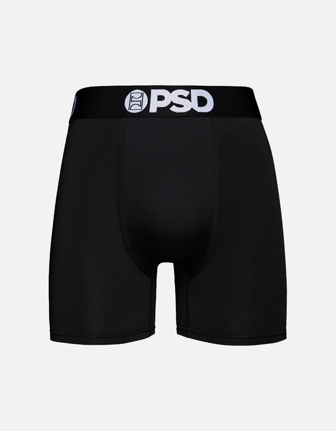 Men's Black Solid 5" Boxer Brief, 2 of 1