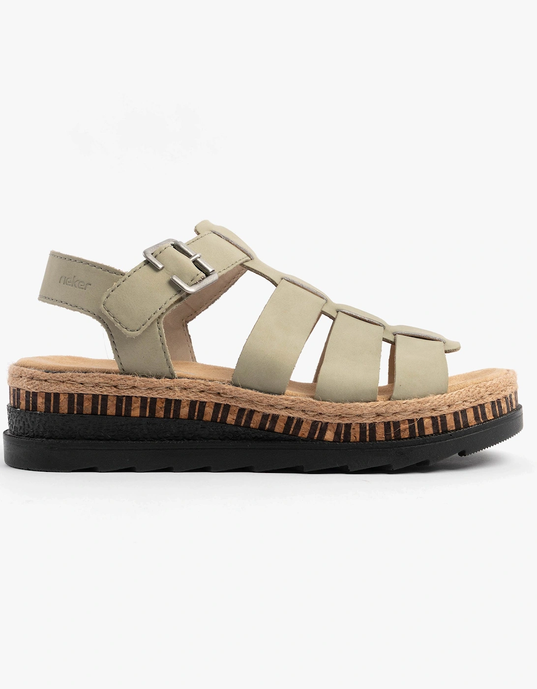 V7904-52 Womens Sandals Green, 7 of 6