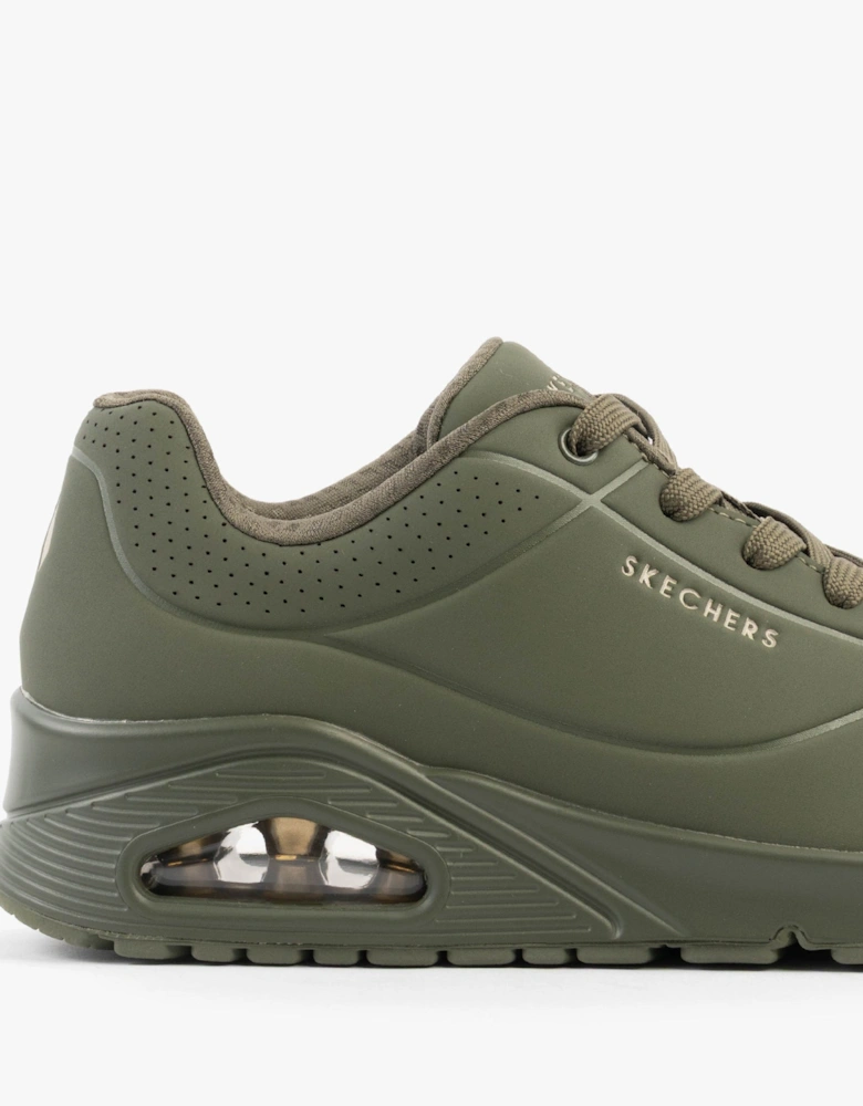 UNO - STAND ON AIR Womens Trainers Olive