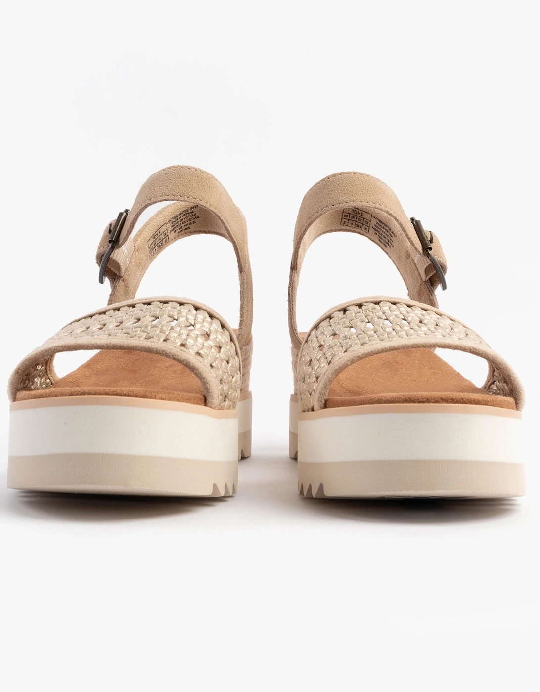 DIANA Womens Sandals Gold