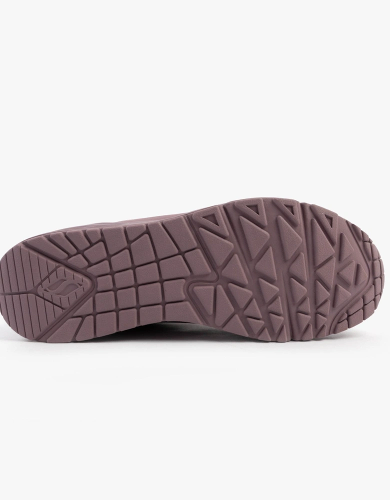 UNO - STAND ON AIR Womens Trainers Dark Mauve