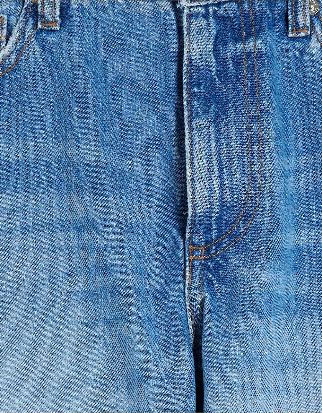 Relaxed Straight Jagger - Blue