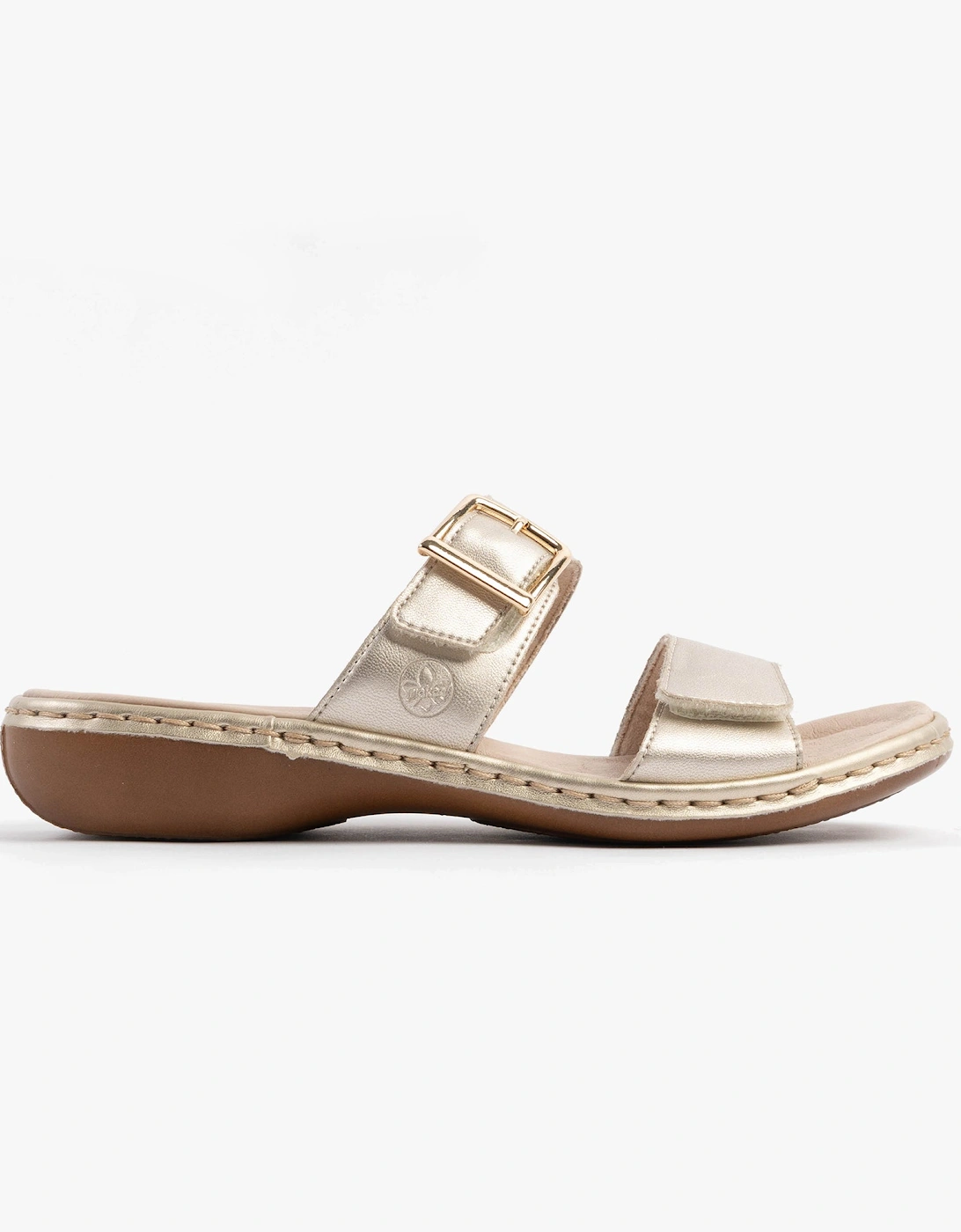 65957-90 Womens Sandals Gold, 7 of 6