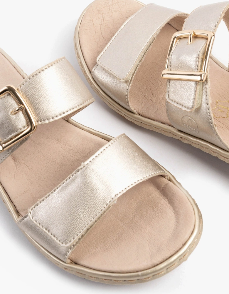 65957-90 Womens Sandals Gold